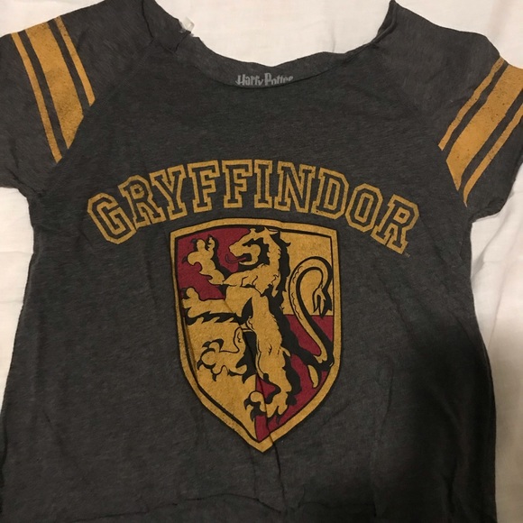 Harry Potter gryffindor crest athletic tee small - Picture 2 of 2